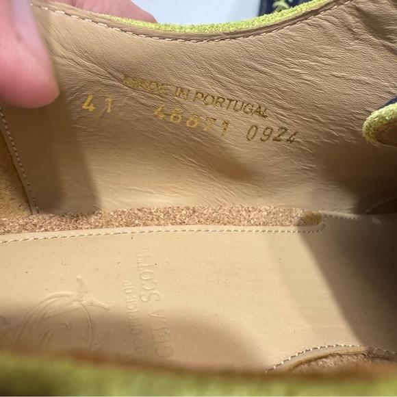 The Office of Angela Scott Mr. Evans Wingtip Oxfords in Midnight, 41, 10.5, NWOT - Picture 10 of 12